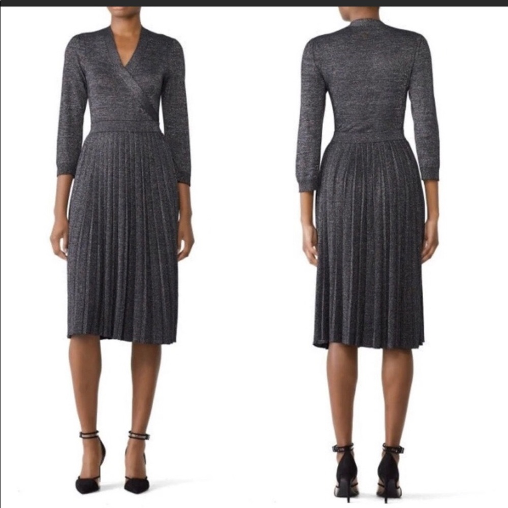 EUC kate spade pleated sweater dress size large